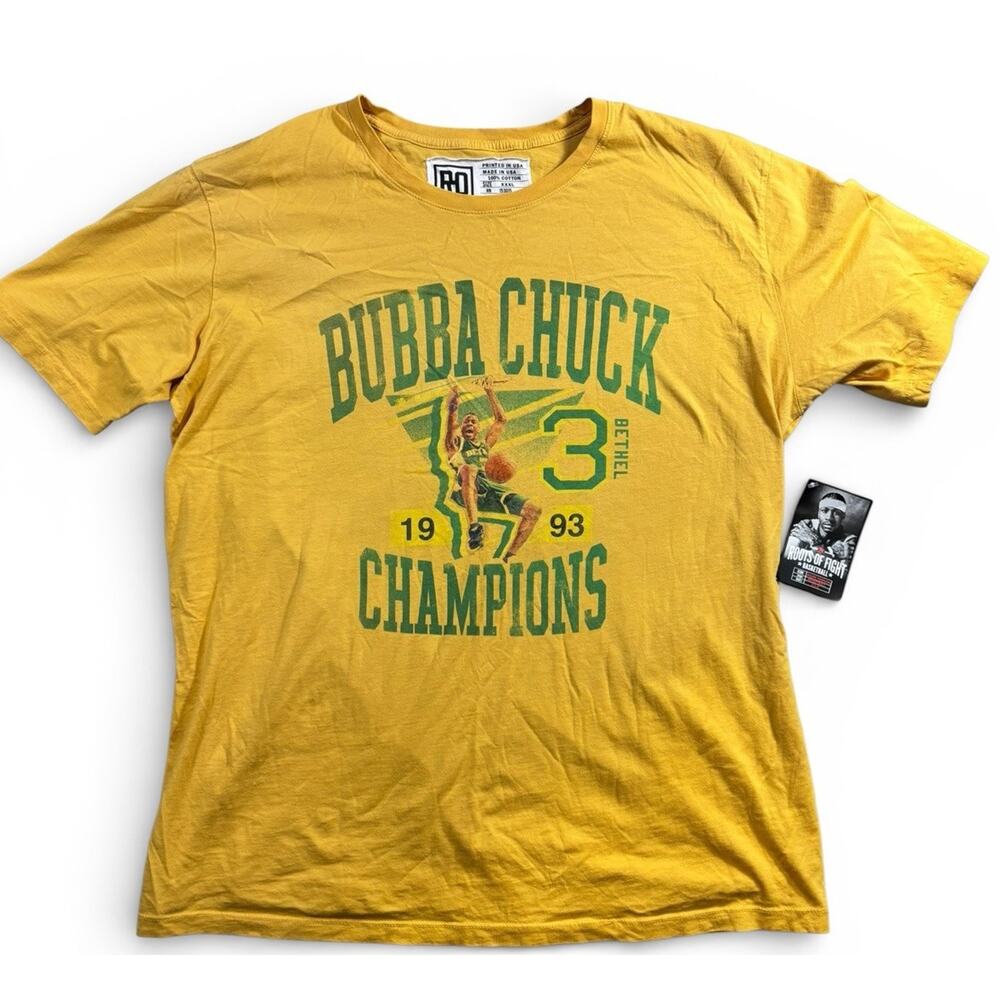NEW Allen Iverson Tag Roots Of Flight Bubba Chuck T-Shirt Size 3XL
